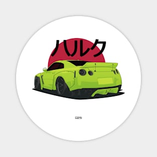 Nissan GTR "Hulk Japanese" Magnet